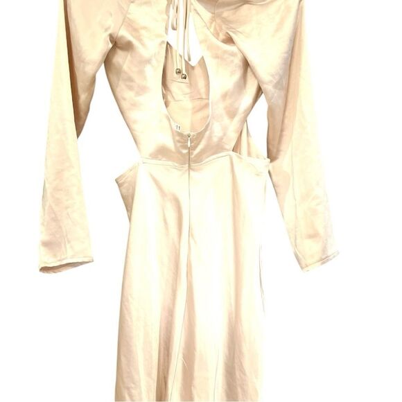 Selfie Leslie Shaken Not Stirred Chsmpagne Cut Out Mini Dress XL - Picture 12 of 12